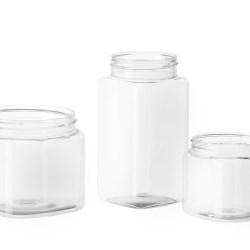 Square PET Jars